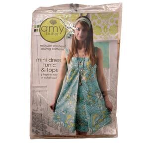 AMY BUTLER Midwest Modern Pattern Mini Dress Tunic Top Girls S-L Womens XS-3X